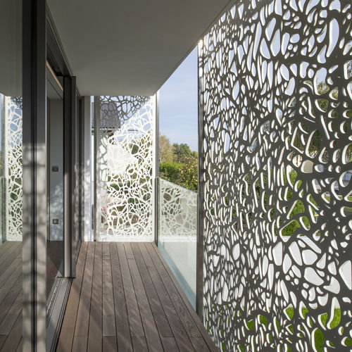 外包层压板 - CELLON ERNSTBRUNN - Bruag Design Factory AG - 用于外墙 / 用于阳台 / 用于遮阳板