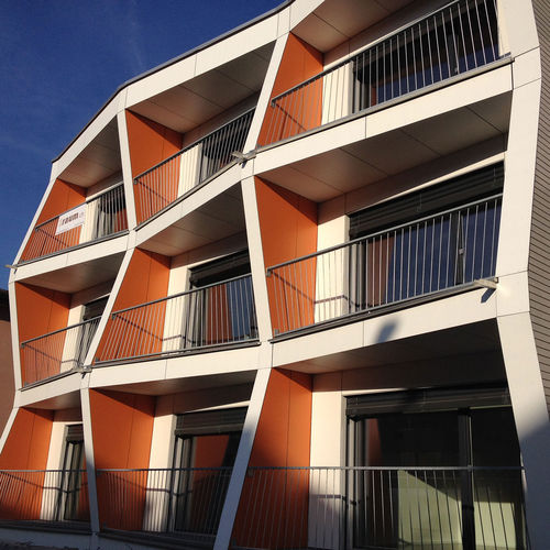 通风外墙立面 - CELLON - UNUS KREUZLINGEN - Bruag Design Factory AG - 面板 / HPL / 光滑