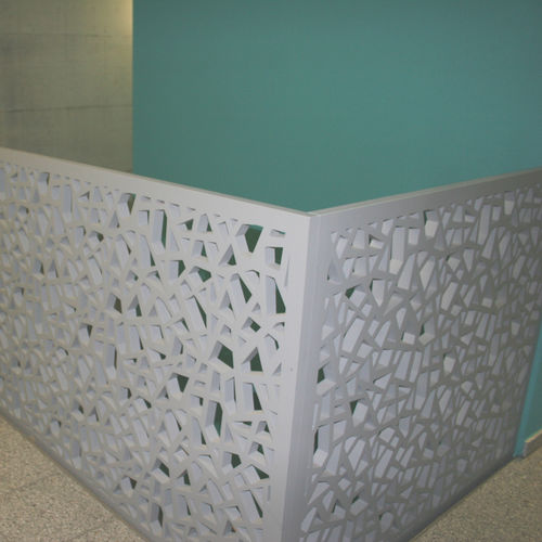 HPL护栏 - RC KLIMATECHNIK - Bruag Design Factory AG - MDF / 板式 / 室内