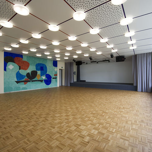 吊顶天花板隔音板 - TÄGELMOOS WINTERTHUR - Bruag Design Factory AG - MDF / 矩形 / 专业