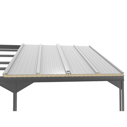 屋顶三合板 - Cover-joints - Panel Sándwich Group - 钢表面 / PIR 聚亚安酯内芯 / 聚氨酯 PUR 内芯
