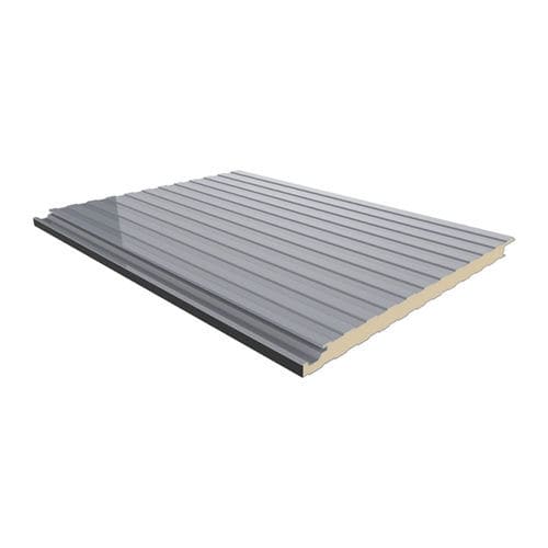 墙面三合板 - Outside  - Panel Sándwich Group - 金属表面 / PIR 聚亚安酯内芯 / 聚氨酯 PUR 内芯