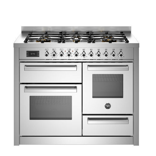 燃气组合灶 - PRO116L3EXT - Bertazzoni - 电动 / 专业 / 6眼