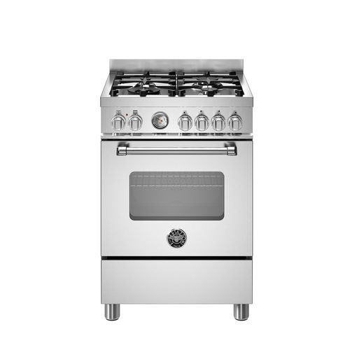 燃气组合灶 - MAS64L1EXC - Bertazzoni - 电动 / 4眼 / 单烤箱