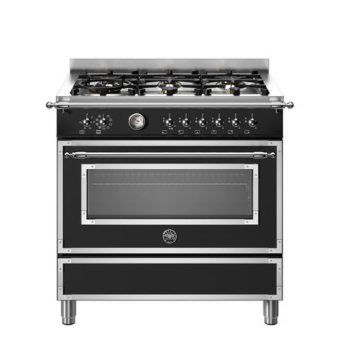燃气组合灶 - HER96L1ENET - Bertazzoni - 电动 / 6眼 / 单烤箱