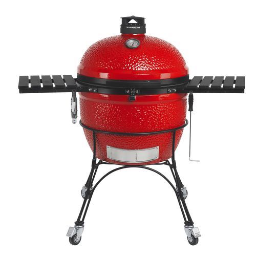 炭烧烤架 - BIG JOE™ - SERIES II - Kamado Joe - 带滑轮 / 落地 / 不锈钢