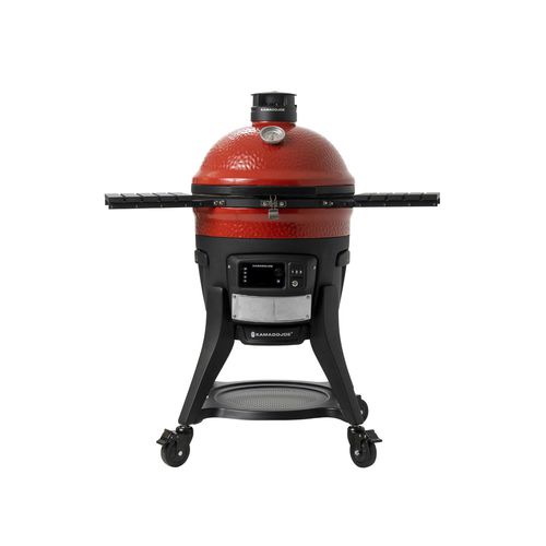 炭烧烤架 - KONNECTED JOE™ - Kamado Joe - 带滑轮 / 落地 / 不锈钢