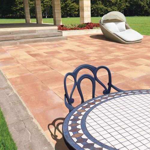 混凝土铺路石 - TESSERA BICOLOR    - SAS PREFABRICADOS DE HORMIGON SA - 户外 / 用于泳池边 / 花园