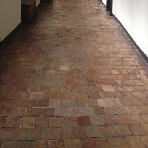 黏土陶地砖 - 01616 - bca materiaux anciens - 哑光 / 室内 / 地面