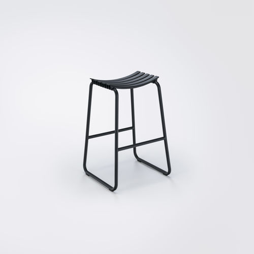 现代风格吧台凳 - CLIPS - Houe - 塑料 / 铝座桌脚 / 橇式