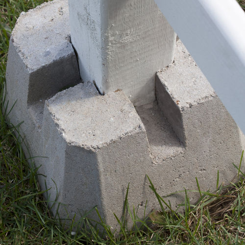 实心混凝土块 - DEK-BLOCK - shaw brick - 用于支柱 / 高强度