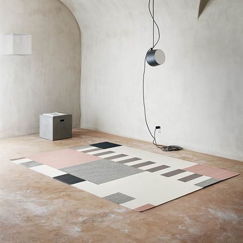 现代风格地毯 - GRAPHIC - LINIE DESIGN A/S - 条纹 / 几何 / 新西兰羊毛