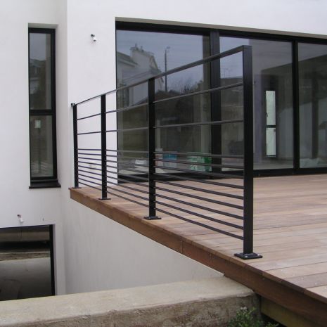 金属护栏 - CABOURG - ESCALIER DESIGN 14 - 带栏杆 / 户外 / 用于露台