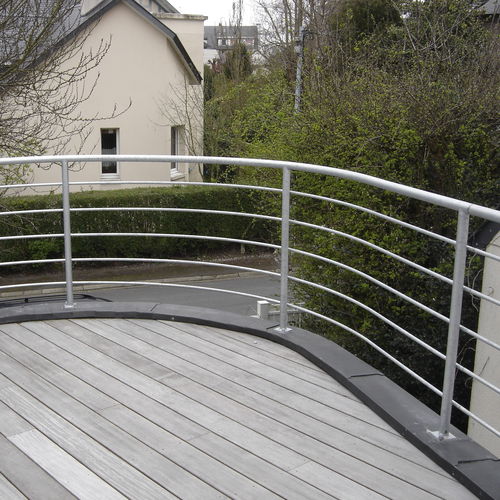 金属护栏 - CAEN - ESCALIER DESIGN 14 - 线缆 / 网格 / 户外