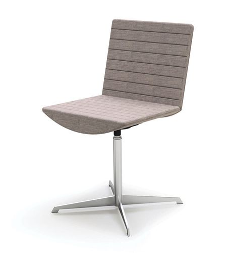 现代风格椅子 - CRESCENT - burgessfurniture - 室内 / 布料 / 金属桌脚