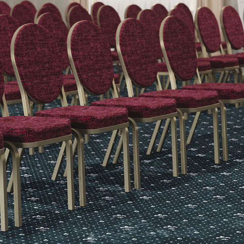 现代风格椅子 - ADAMAS - burgessfurniture - 室内 / 布料 / 金属桌脚