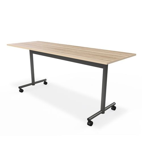 现代风格会议桌 - FLIP-TOP - burgessfurniture - 钢 / 高压层压 / 金属桌脚