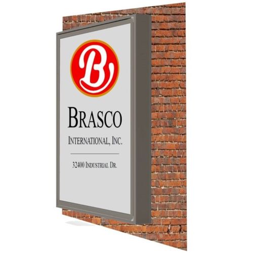 壁挂布告板 - MOUNTED - Brasco International Inc. - 户外 / LED式 / 广告