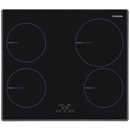 电磁感应灶台 - I 4060 BK - Nodor - 4眼 / 嵌入式 / 带触摸控制