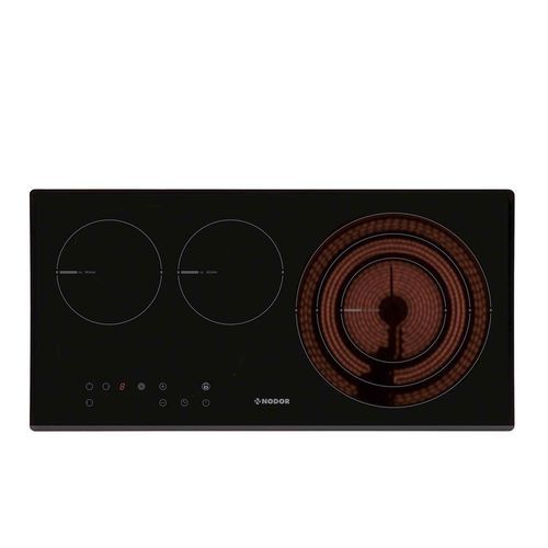 玻璃陶瓷灶台 - V 2170 SL BK - Nodor - 电动 / 三眼 / 嵌入式