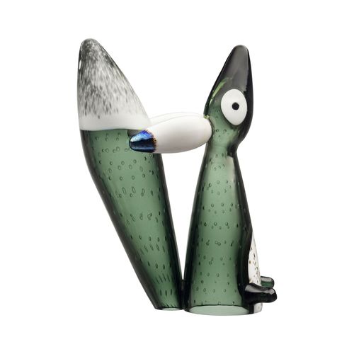 吹制玻璃雕塑 - Vulpes :1071549 - iittala - 独立式 / 绿色 / 动物