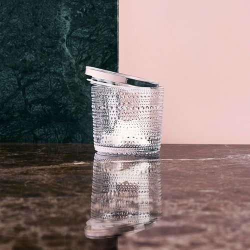 玻璃收纳瓶 - Kastehelmi: 1015372 - iittala - 带盖