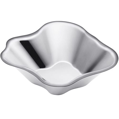 抛光不锈钢碗 - Alvar Aalto :1008981 - iittala - 现代风格 / Alvar Aalto 设计