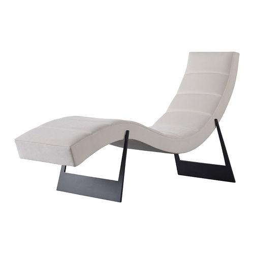 现代风格躺椅 - CLEO - Baker Furniture Co. - 布料 / 金属 / 白色