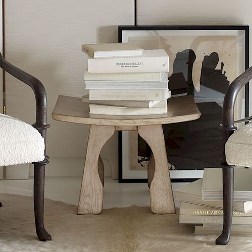 现代风格凳子 - YOSHIKO - Baker Furniture Co. - 栎木 / 木制贴皮