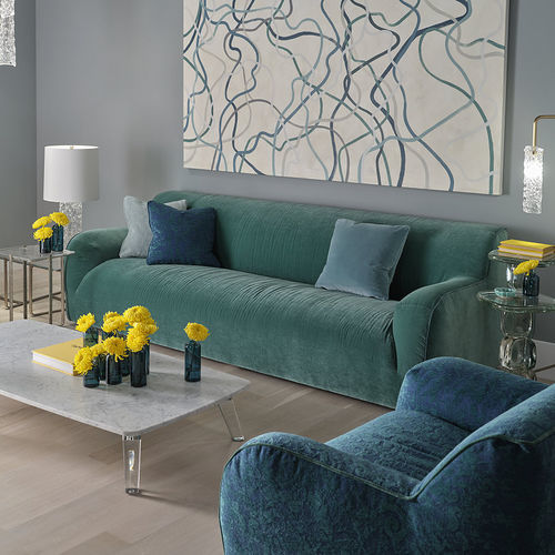 现代风格沙发 - MEDITERRANEO  - Baker Furniture Co. - 布料 / 布艺 / S形双人椅