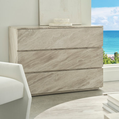 现代风格抽屉柜 - RIO  - Baker Furniture Co. - 大理石 / 3 屉式 / 商用
