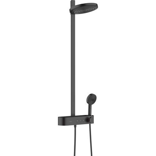 镀铬表层淋浴柱 - 260 2JET ECOSMART - hansgrohe - 壁挂 / 现代风格 / 带有手持淋浴喷头