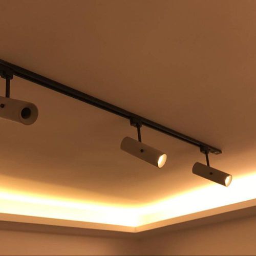 LED式轨道灯 - LV - BENTU DESIGN - 圆形 / 铝制 / 混凝土