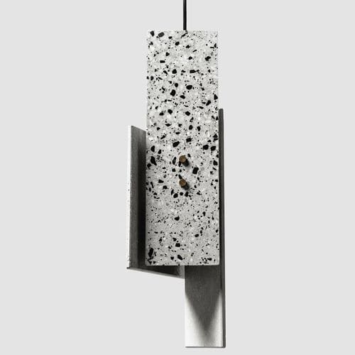 吊灯 - PIECE - BENTU DESIGN - 不锈钢 / 混凝土 / 石材