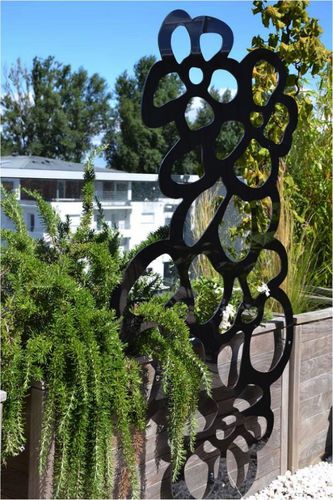 绿植墙格架 - FLEUR : 967-13 - PALISSA DESIGN - 彩绘金属