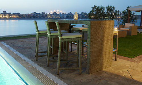 现代风格高脚桌 - ZARA - Rattan House - 藤编 / 长方形 / 家用