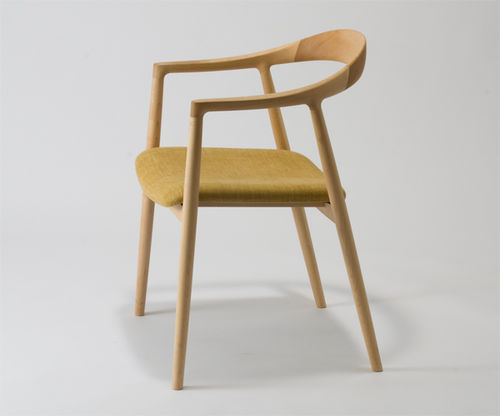 现代风格椅子 - HATA - Miyazaki Chair Factory - 室内 / 木制 / 布艺