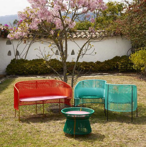 现代风格沙发 - CARIBE  - Ames design - PVC / 再生材料 / 带扶手