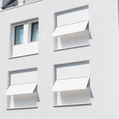 折臂遮阳棚 - MARKISOLETTES - Kadeco Sonnenschutzsysteme GmbH - 手动 / 机动 / 商用