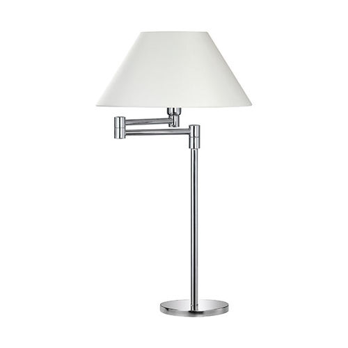 台灯 - ISOTTA 30-30 - QUICK ITALY LIGHTING - 黄铜 / 布料 / 现代风格