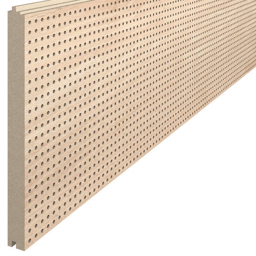 天花板隔音板 - SLIMLINE 8/8/3 - akustik plus Behringen GmbH & Co. KG - 墙面 / 用于隔墙 / 木质