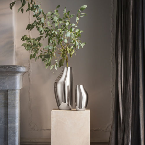 现代风格花瓶 - SKY - Georg Jensen - 抛光不锈钢