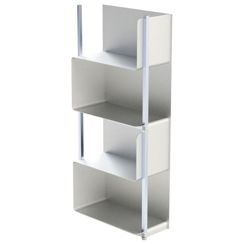 现代风格置物架 - BLOCKS - Movidos srl - 阳极氧化铝 / Plexiglas®宝克力 / 商用