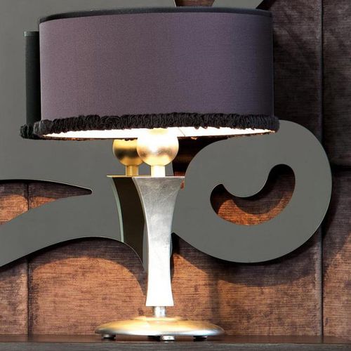 台灯 - GINGER-ROLL LAMPS - Corte Zari - 布料 / PVC / 现代风格