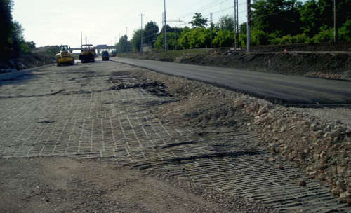 加固土工网格 - PARAGRID ® PARALINK ® - BIANCHINI INGENIERO - 公路