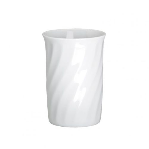 商用牙刷架 - WHITE PORCELAIN WAVY - Klomfar GmbH