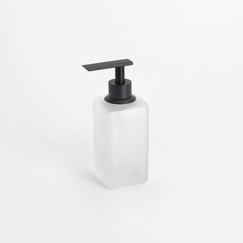 酒店皂液机 - BIG SPENDER JUNIOR GLASS: BLACK - Klomfar GmbH - 公共机构用 / 家用 / 独立式