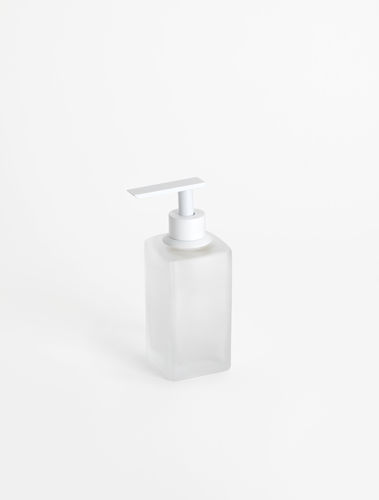 酒店皂液机 - BIG SPENDER JUNIOR GLASS: WHITE - Klomfar GmbH - 公共机构用 / 家用 / 独立式