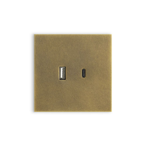 USB插座 - FACET  - Atelier Luxus - 双 / 壁挂 / 嵌入式