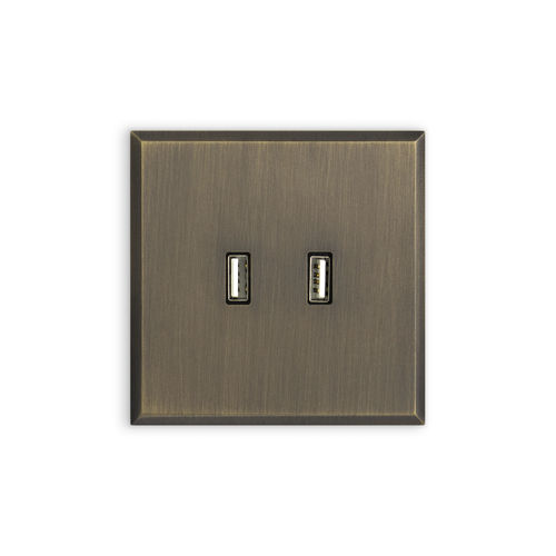 USB插座 - REGENT  - Atelier Luxus - 双 / 壁挂 / 嵌入式